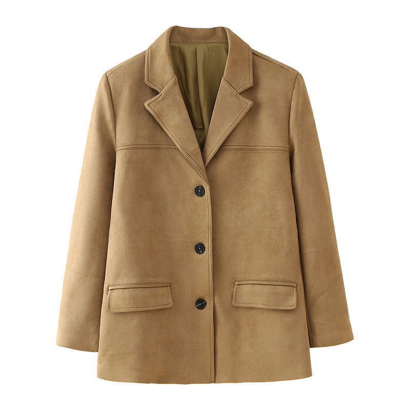 Damen élégant blazer en daim Berg-Feldt