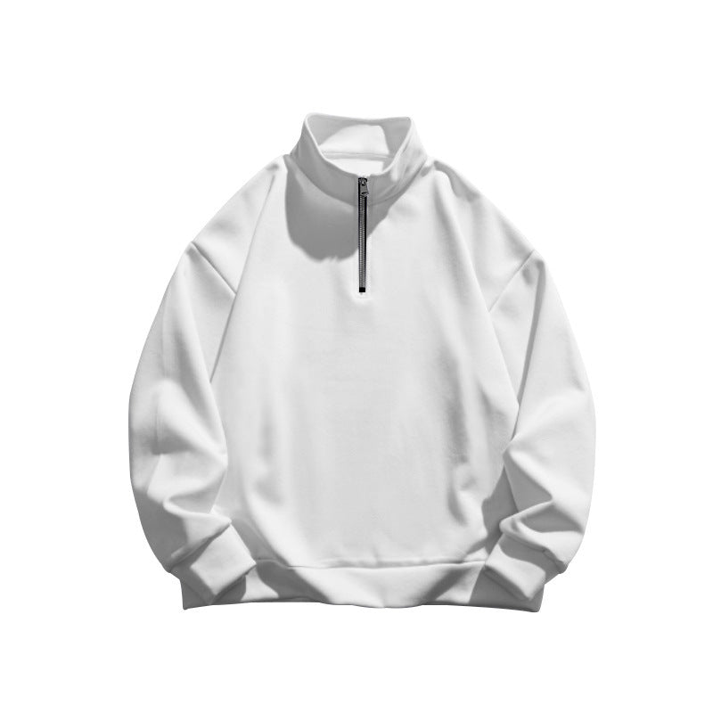 Women's Stand-Up Collar Sweater with Sporty Zipper Mountain-Feldt