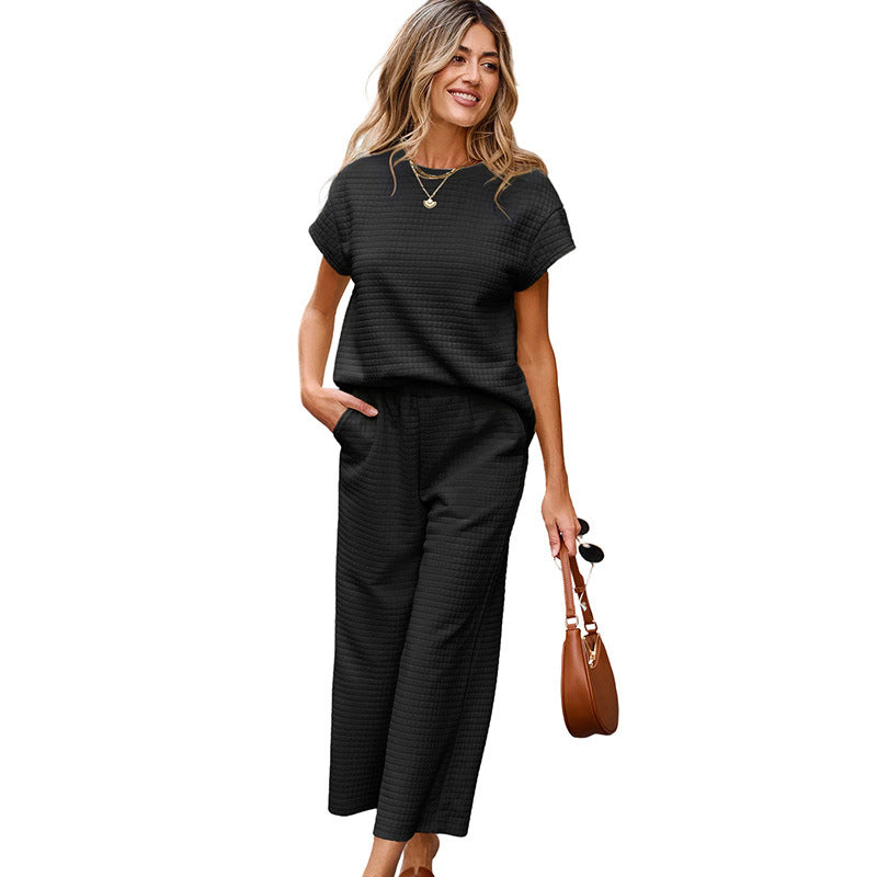 Tenue femme de qualité supérieure avec taille élastique et coupe ample tendance de berg-feldt