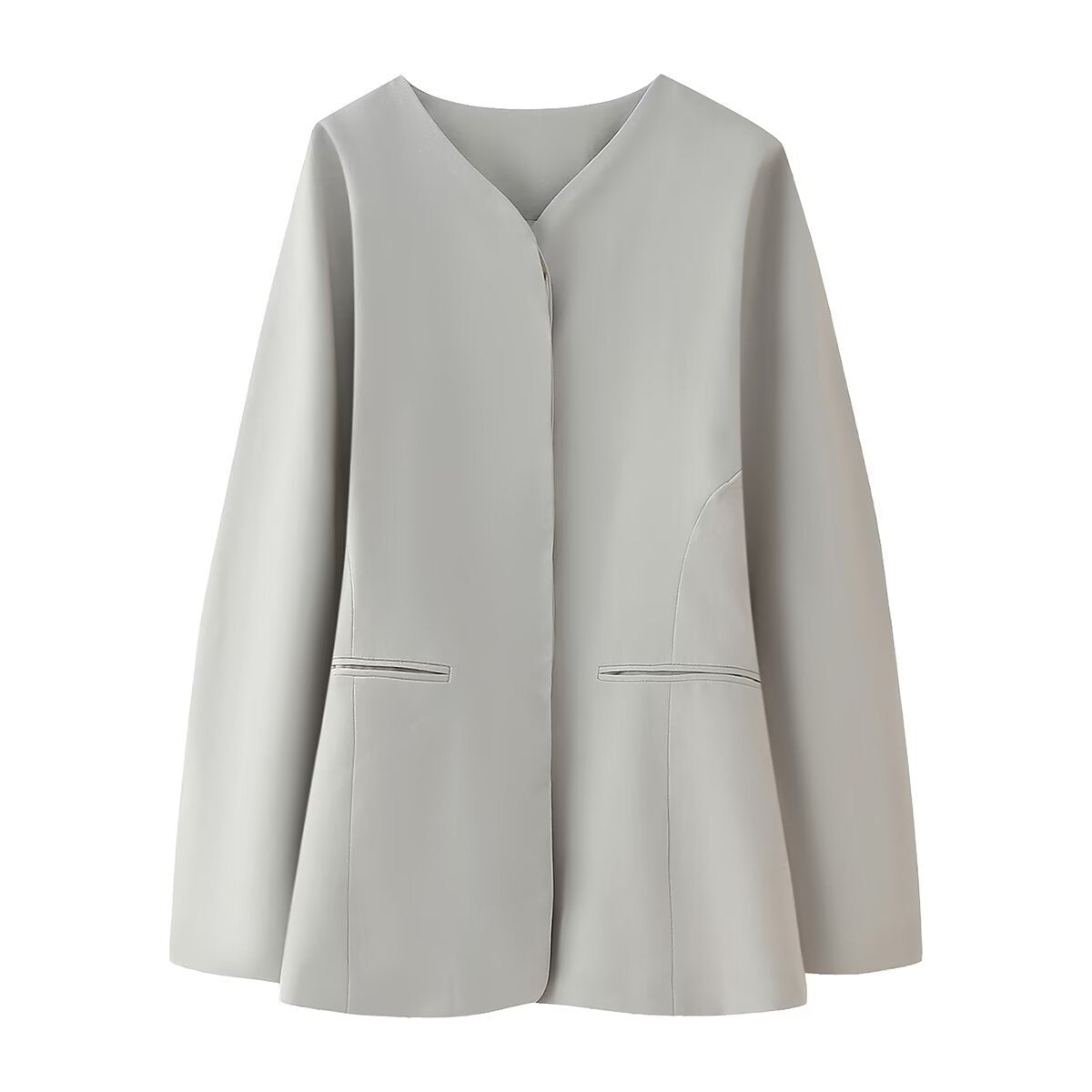 Blazer asymétrique berg-feldt pour femme moderne