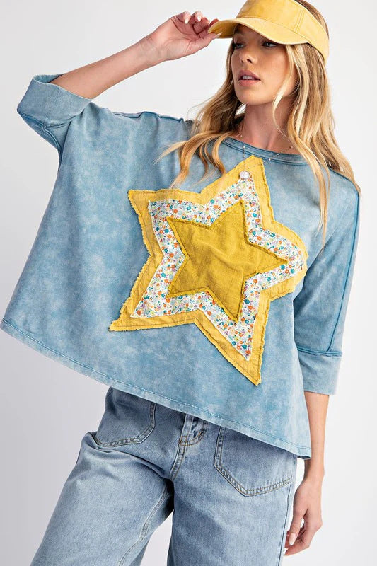 T-shirt chic pour femme avec motif graphique - berg-feldt Loisirs