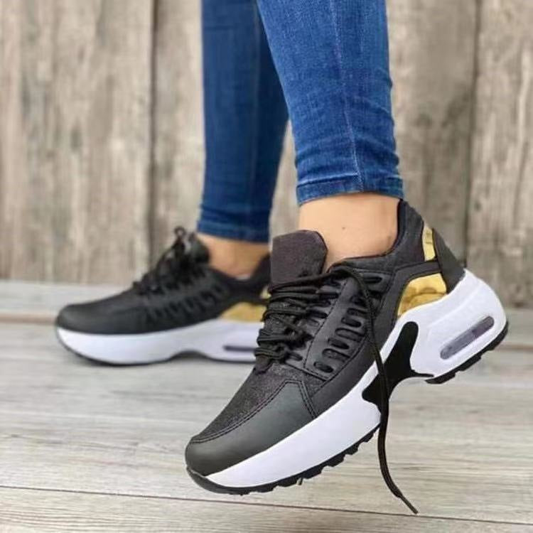 Damen Sportliche Air Max Sneakers mit atmungsaktiver Oberflächenstruktur Berg-Feldt