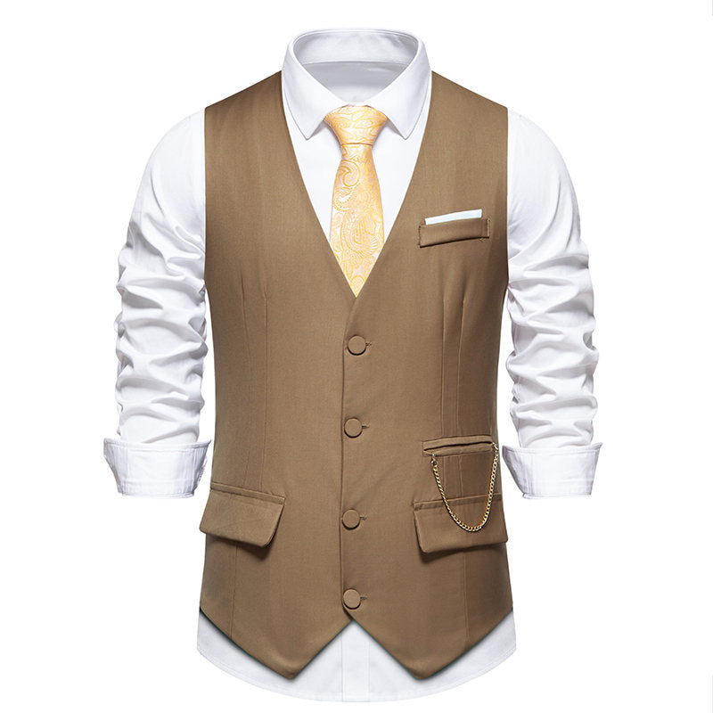 Gilet de costume élégant pour homme avec poches pratiques et design tendance Berg-Feldt