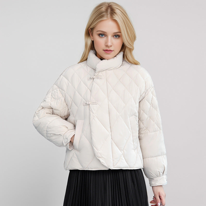 Veste matelassée à col montant pour femme avec boutons-pression pratiques Berg-Feldt