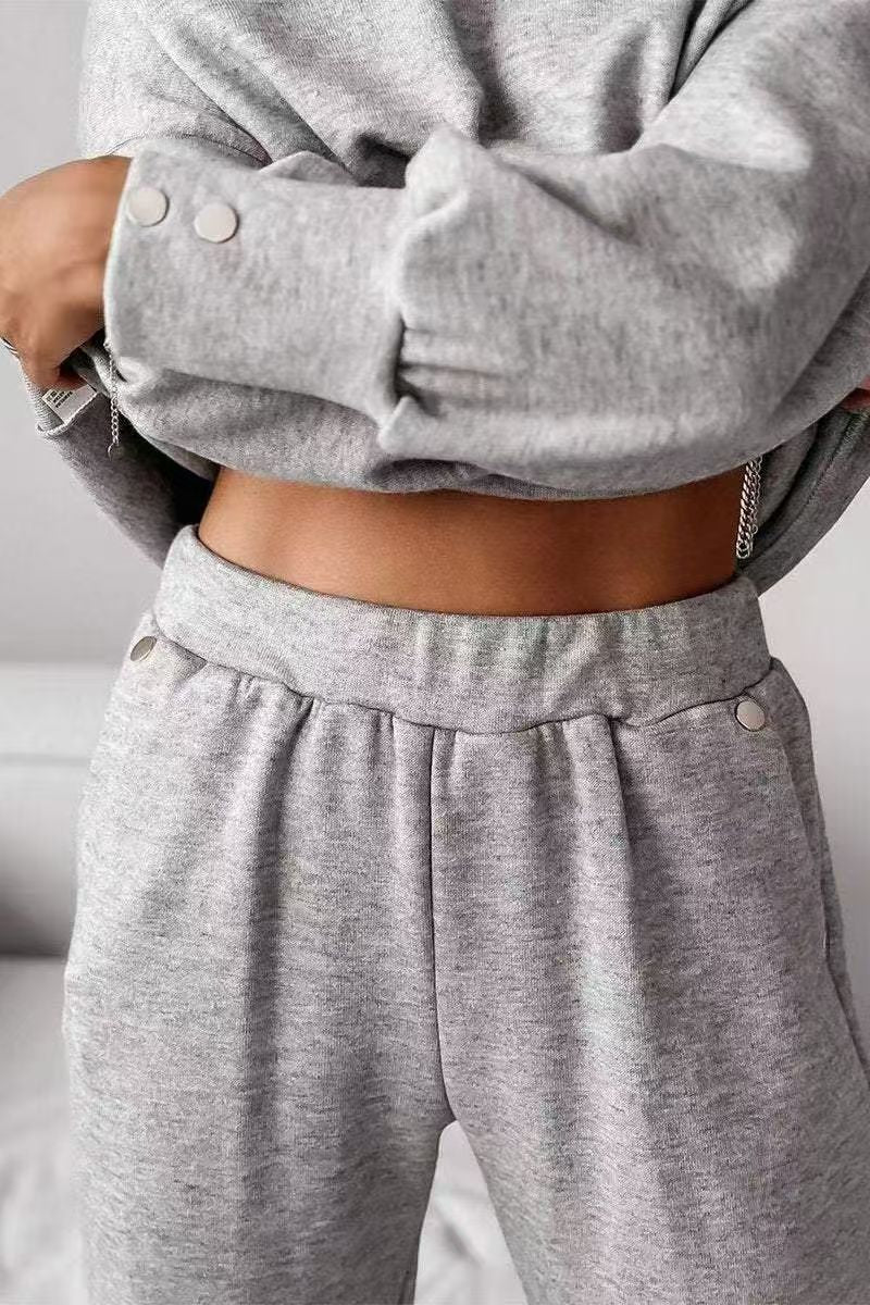 Bequemer Oversized Pullover- und Jogginghosensatz von berg-feldt für Damen