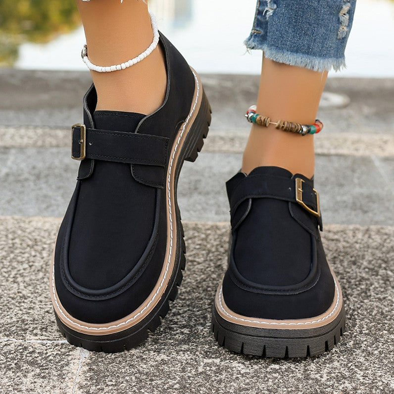 Mocassins pour femmes, tendance, avec semelle confortable et design orné de boucles Berg-Feldt