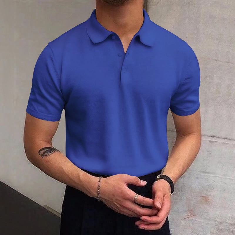 Herren Polo-Shirt aus atmungsaktiver Baumwolle mit elegantem Kragen Berg-Feldt