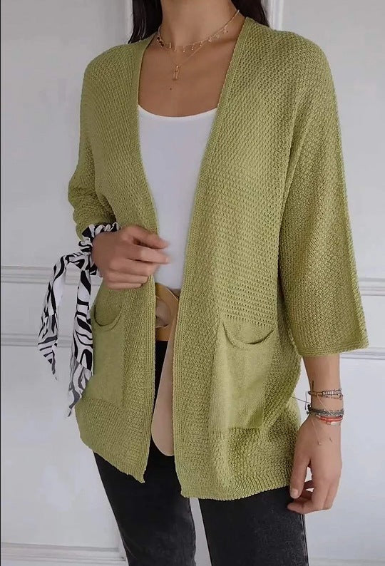 Cardigan décontracté ouvert pour femme avec poches pratiques Berg-Feldt