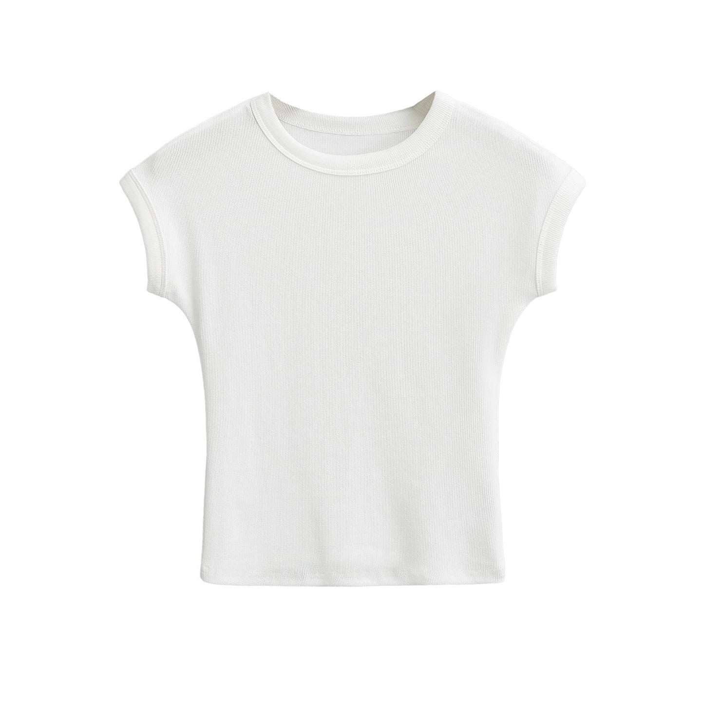 Haut à manches courtes pour femme, coupe ample et effet déchiré, de berg-feldt