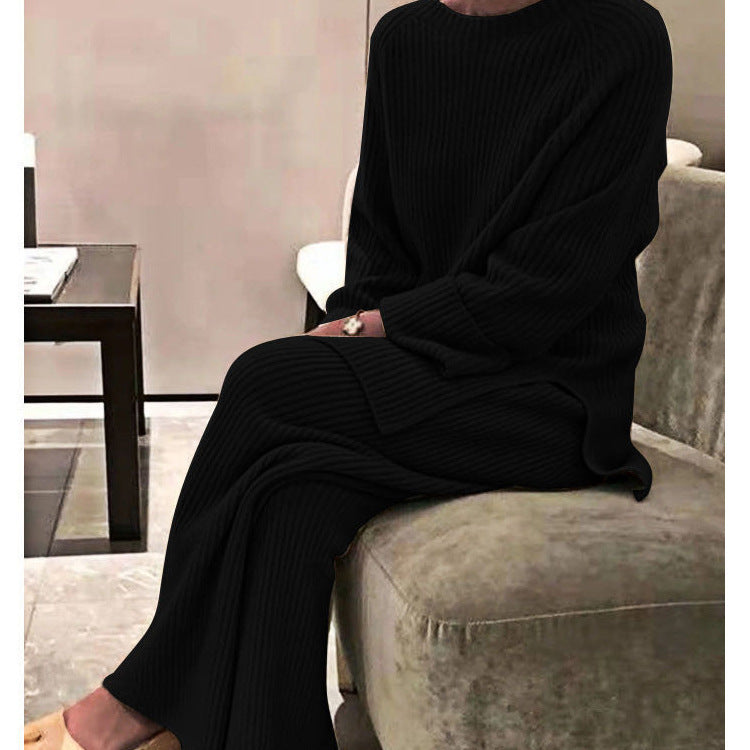 Ensemble de Loungewear Confortable en Tricot Côtelé Berg-Feldt pour Femme