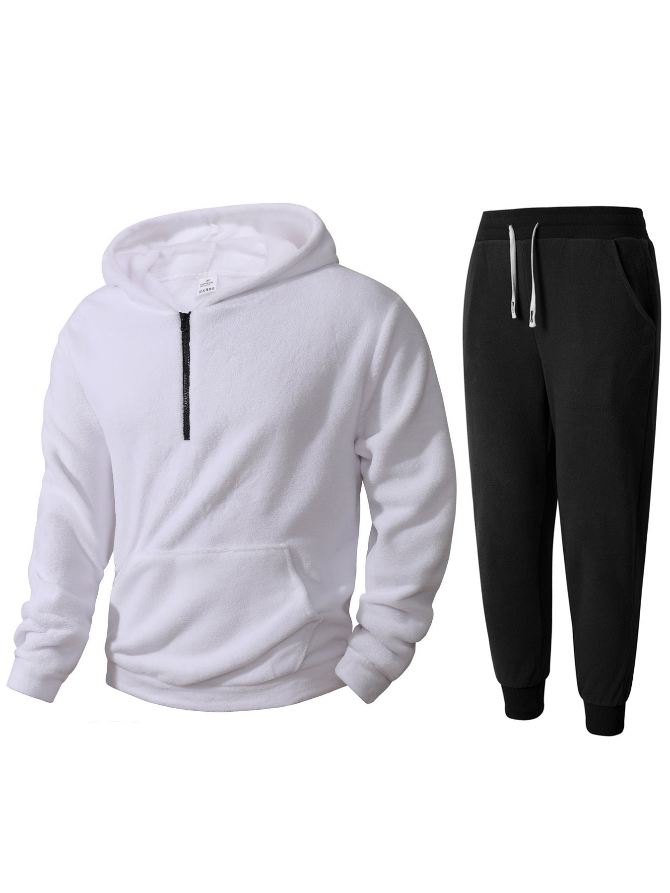 Ensemble sweat à capuche polaire douillet et jogging Berg-Feldt pour homme