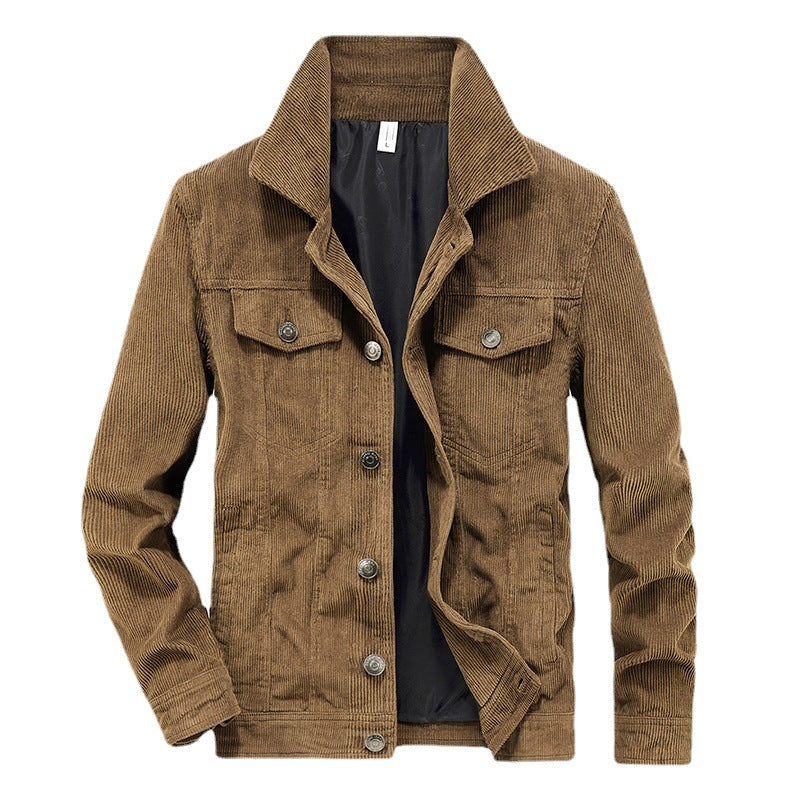 Berg-Feldt | Veste en velours côtelé pour hommes