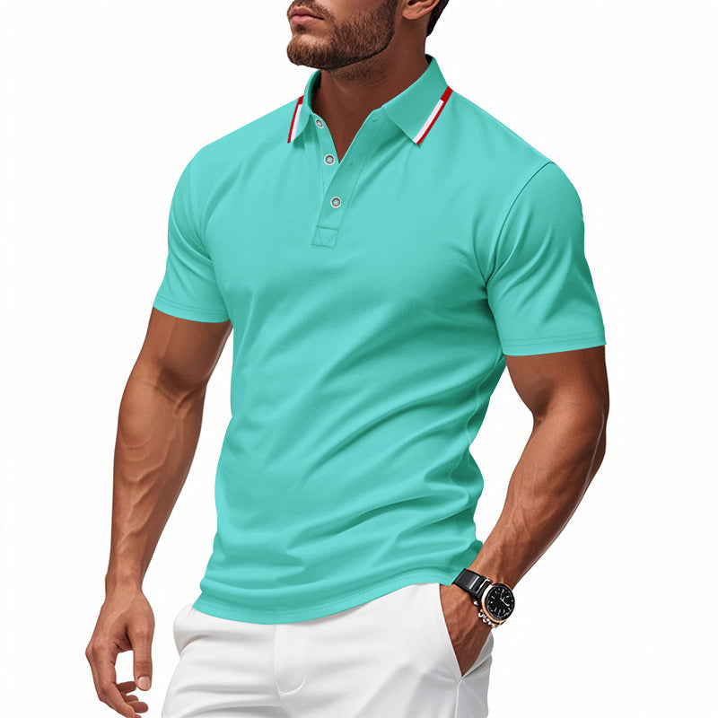 Polo homme avec col moderne et structure respirante Berg-Feldt