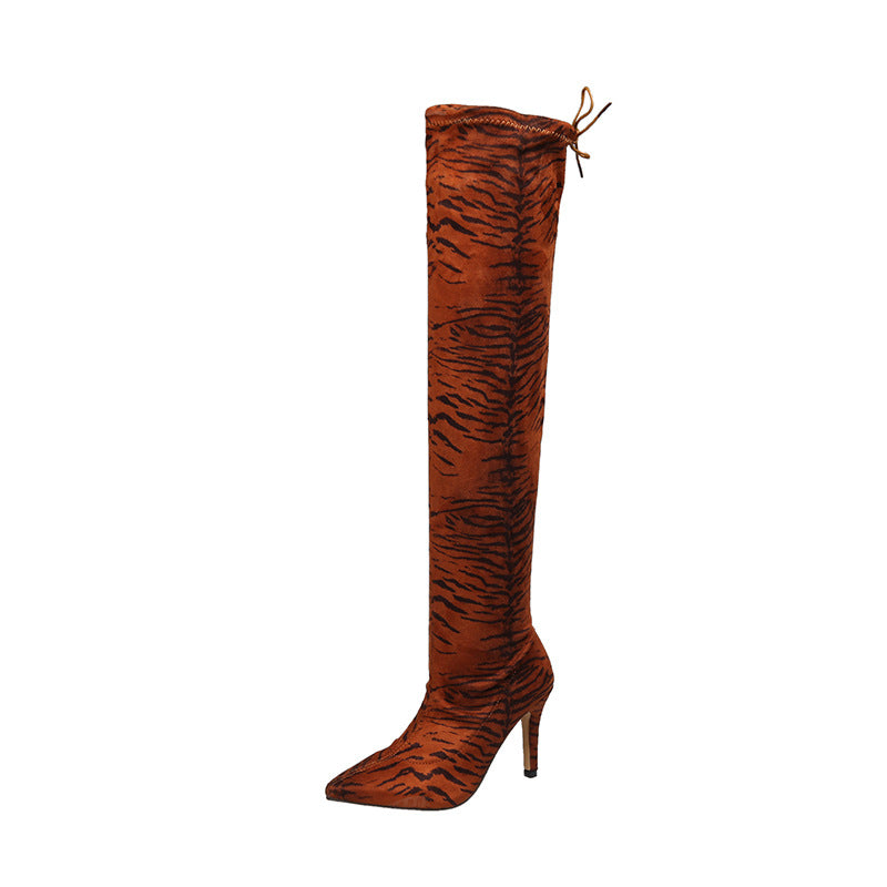 Bottes hautes à talons élégantes pour femmes de berg-feldt