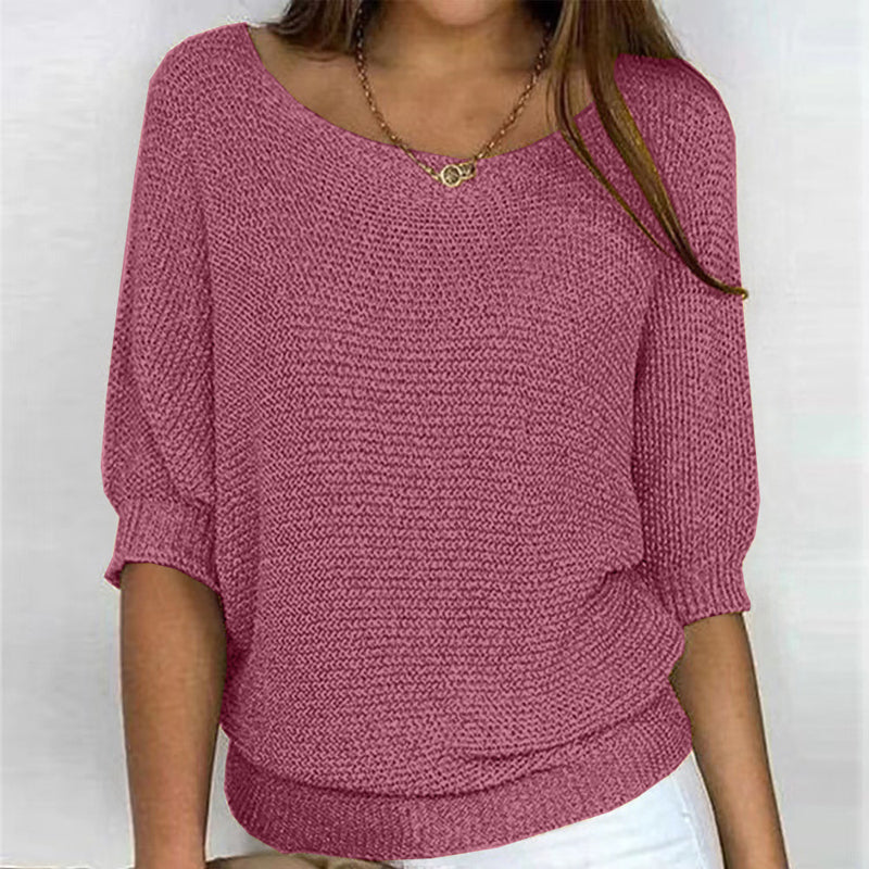 Berg-Feldt | Einfarbiger Pullover