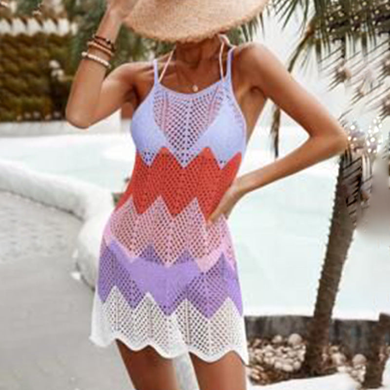 Robe de plage femme au crochet style bohème par Berg-Feldt