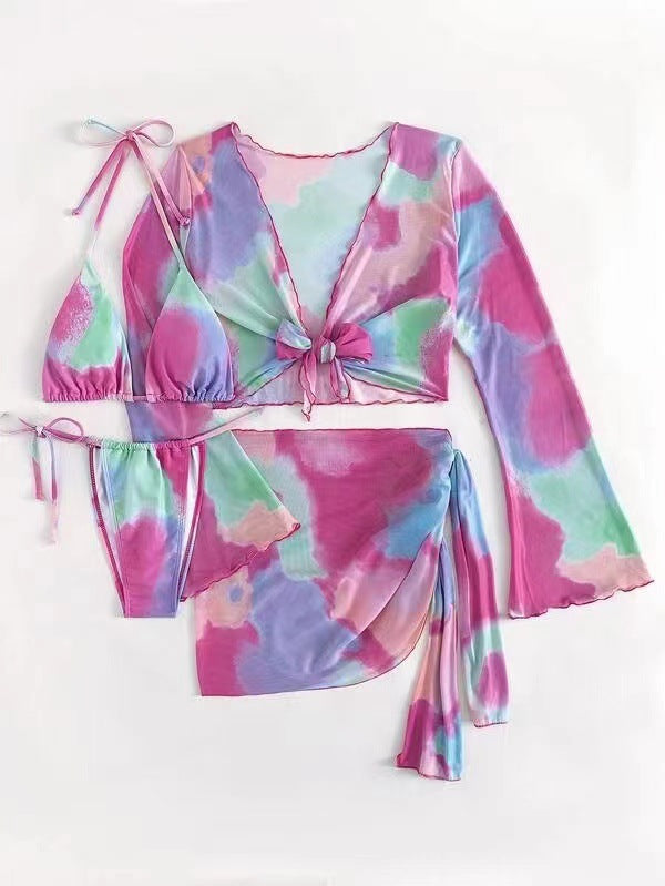 Maillots de bain Berg-Feldt pour femmes à imprimé éclaboussures de peinture