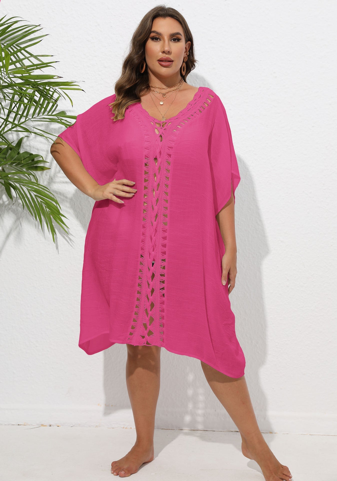 Kaftan de plage bohème au crochet par berg-feldt