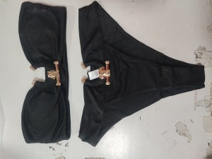 Ensemble de bikini triangle volanté Berg-feldt Frau Bunt
