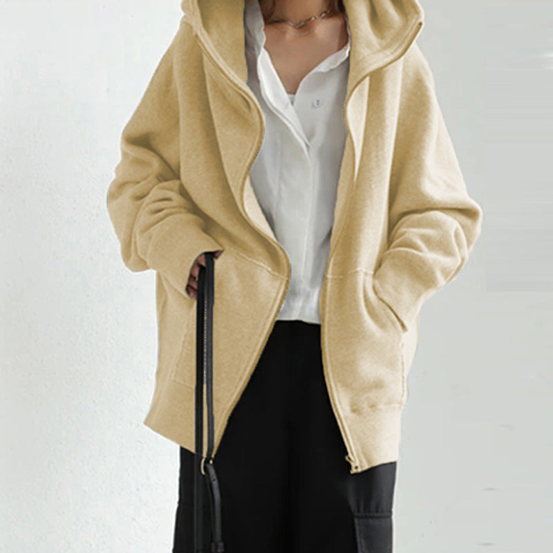 Berg-Feldt | Stylische, lockere Jacke mit Reißverschluss