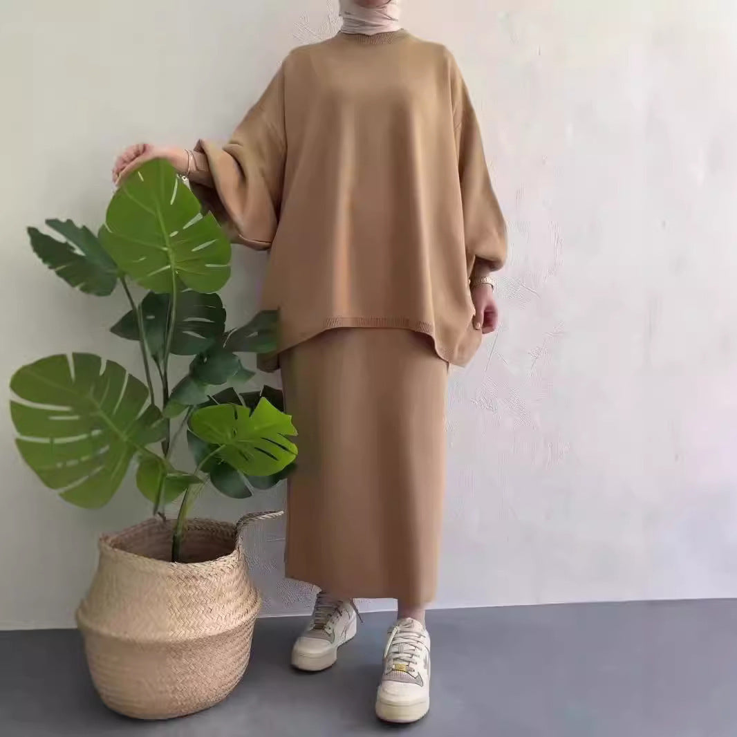 Ensemble de survêtement décontracté pour femme, coupe ample avec poches confortables, Berg-Feldt