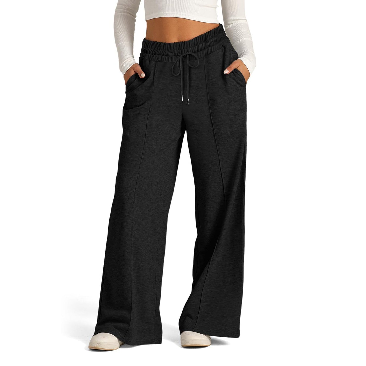 Komfortable Damenhose mit weitem Bein und Taschen von berg-feldt