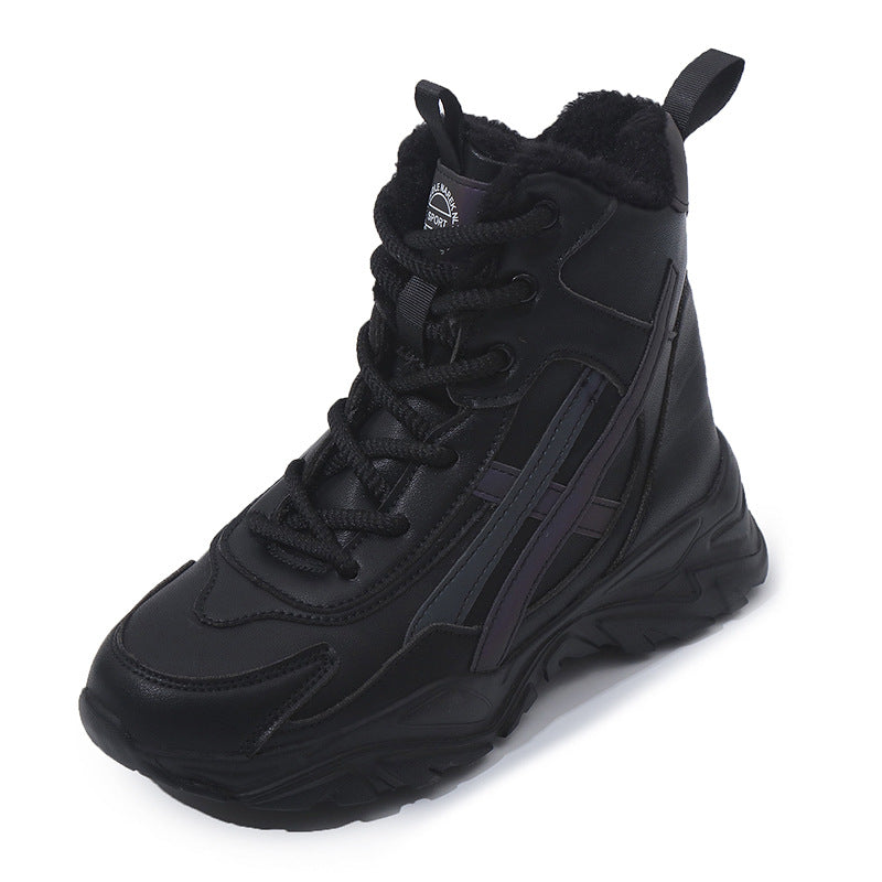 Damen Plüschgefütterte Winter Sneakers Berg-Feldt
