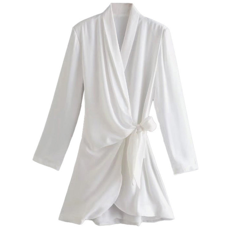 Blazer cache-cœur élégant pour femme en matière douce par berg-feldt