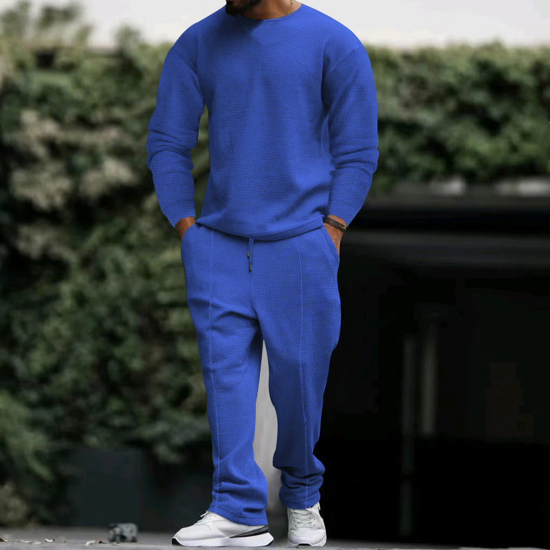 Herren lässiges Sweatshirt und Jogginghose Set mit strukturiertem Stoff Berg-Feldt