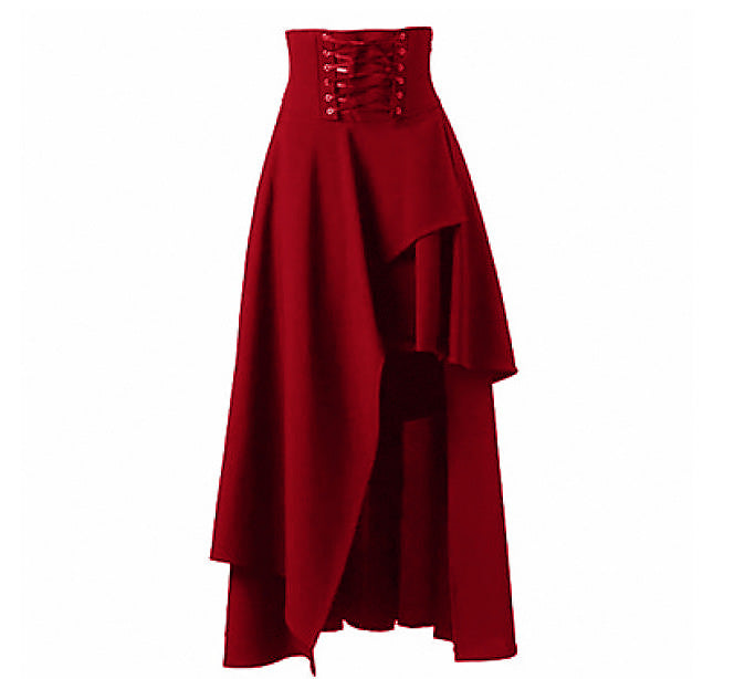 Damen Jupe asymétrique élégant à lacets Berg-Feldt