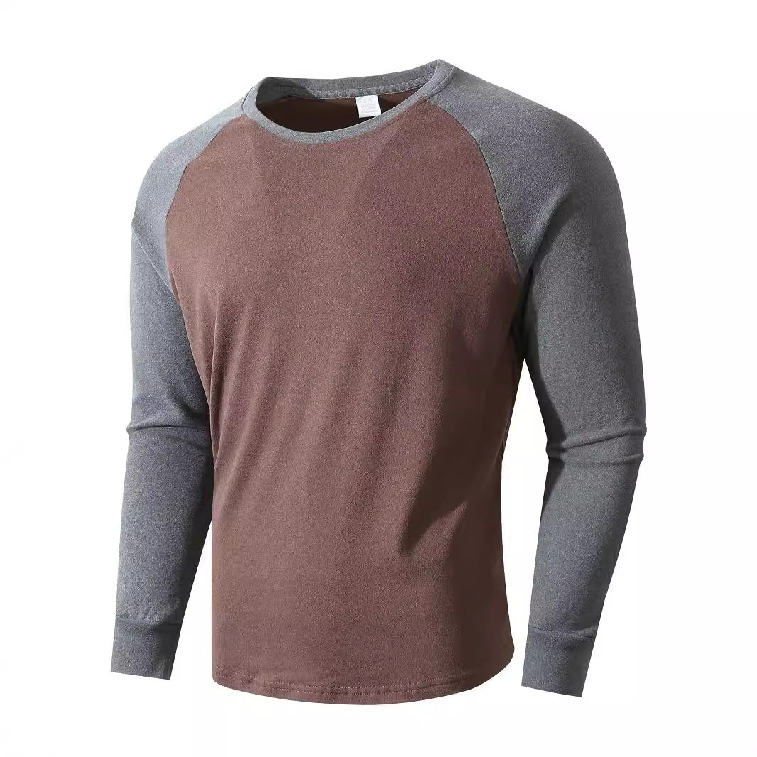 T-shirt de sport à manches longues pour homme avec manches raglan Berg-Feldt