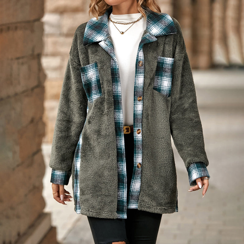 Berg-Feldt | Ternede Fleece Jacke Polyester Komfortabel, Trendy