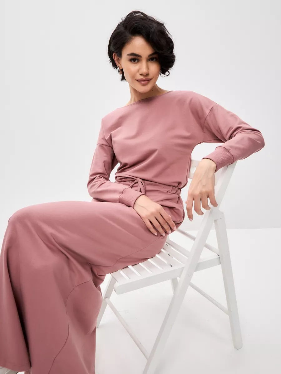 Leichtes Maxikleid für Damen mit Kordelzug von berg-feldt