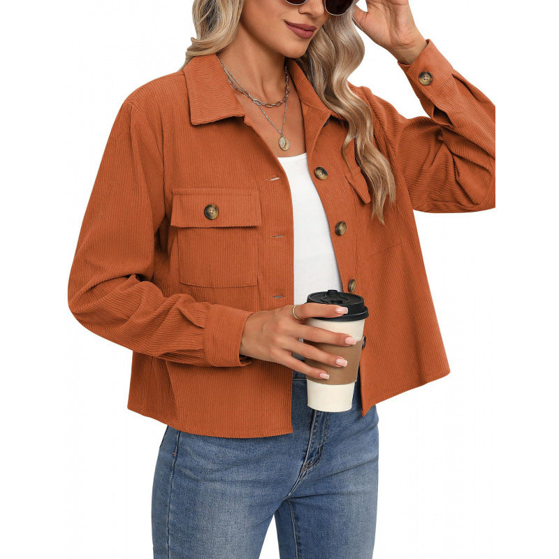 Veste femme tendance de style surchemise en tissu texturé de berg-feldt