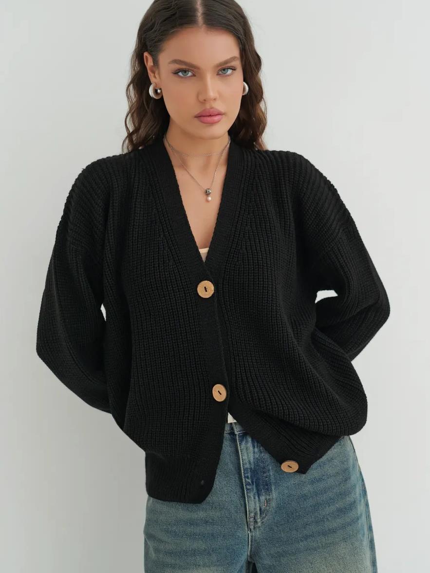 Cardigan en tricot décontracté pour femme Berg-Feldt