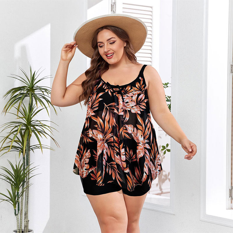Élégant ensemble tankini pour femme avec haut transparent et coupe sophistiquée, de berg-feldt