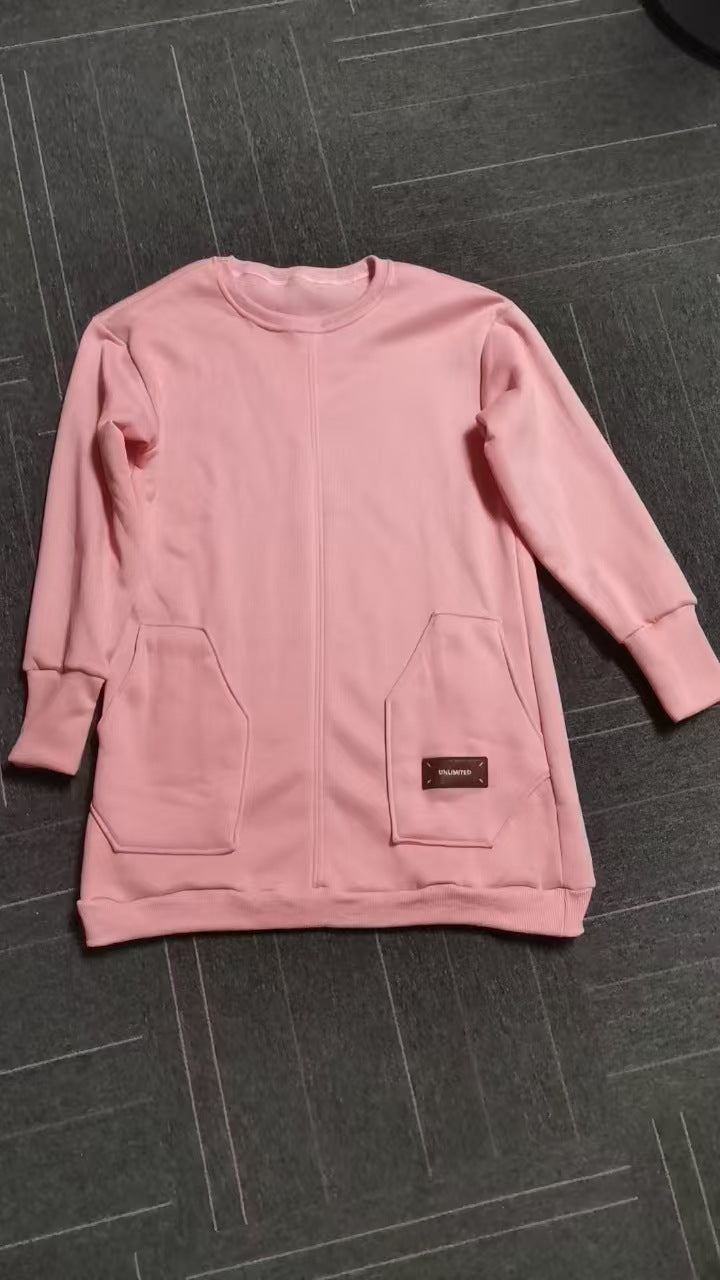 Robe pull oversize décontractée pour femme berg-feldt