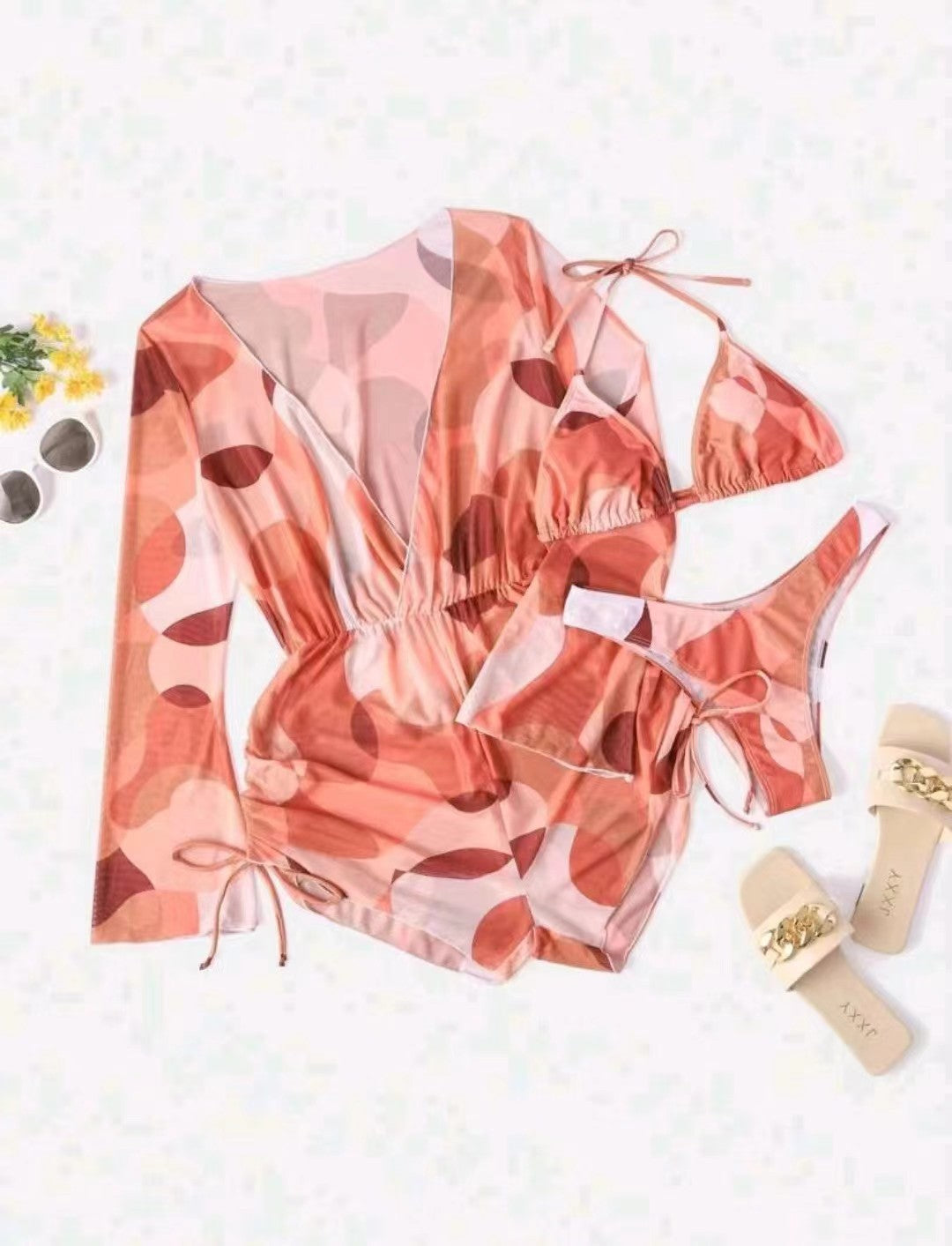 Bademode-Set für Damen mit einfach verstellbarem Top und schickem Bikinihose von berg-feldt