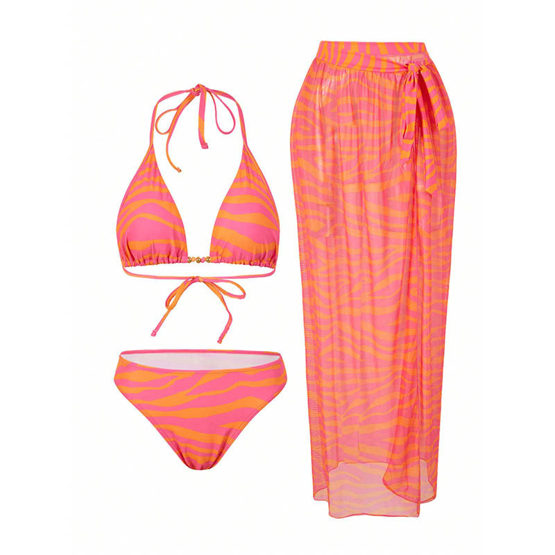 Élégant bikini pour femme avec jupe portefeuille et haut triangle sportif de berg-feldt