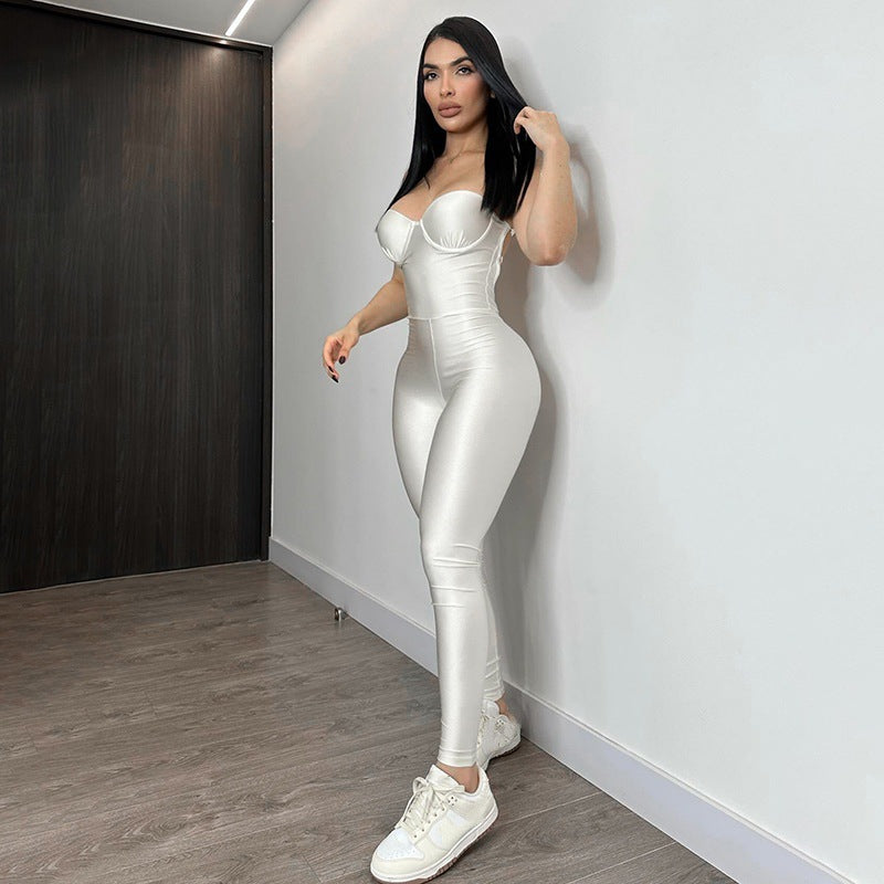 Combinaison moulante pour femme avec bustier à armatures Berg-Feldt