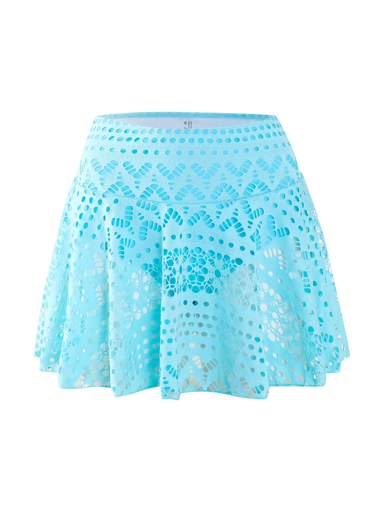 Jupe femme avec motif ajouré aéré et taille élastique de berg-feldt