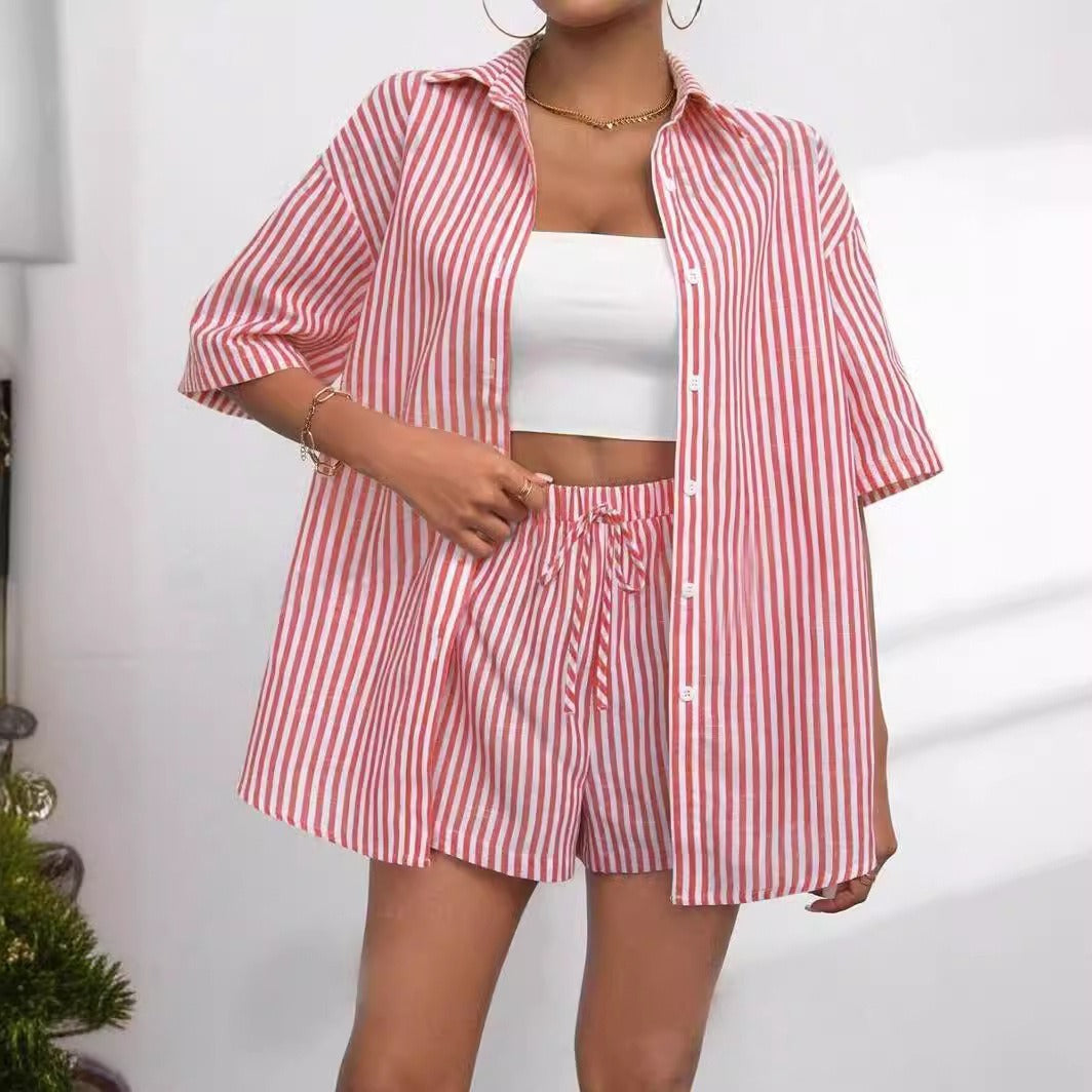 Ensemble chemise et short décontracté pour femme Berg-Feldt