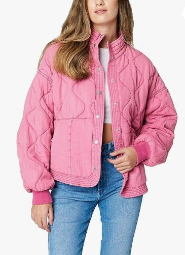 Doudoune matelassée tendance pour femme avec col montant Berg-Feldt