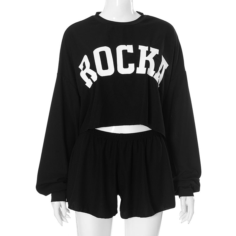 Ensemble décontracté crop top et jupe-culotte Berg-feldt pour femme