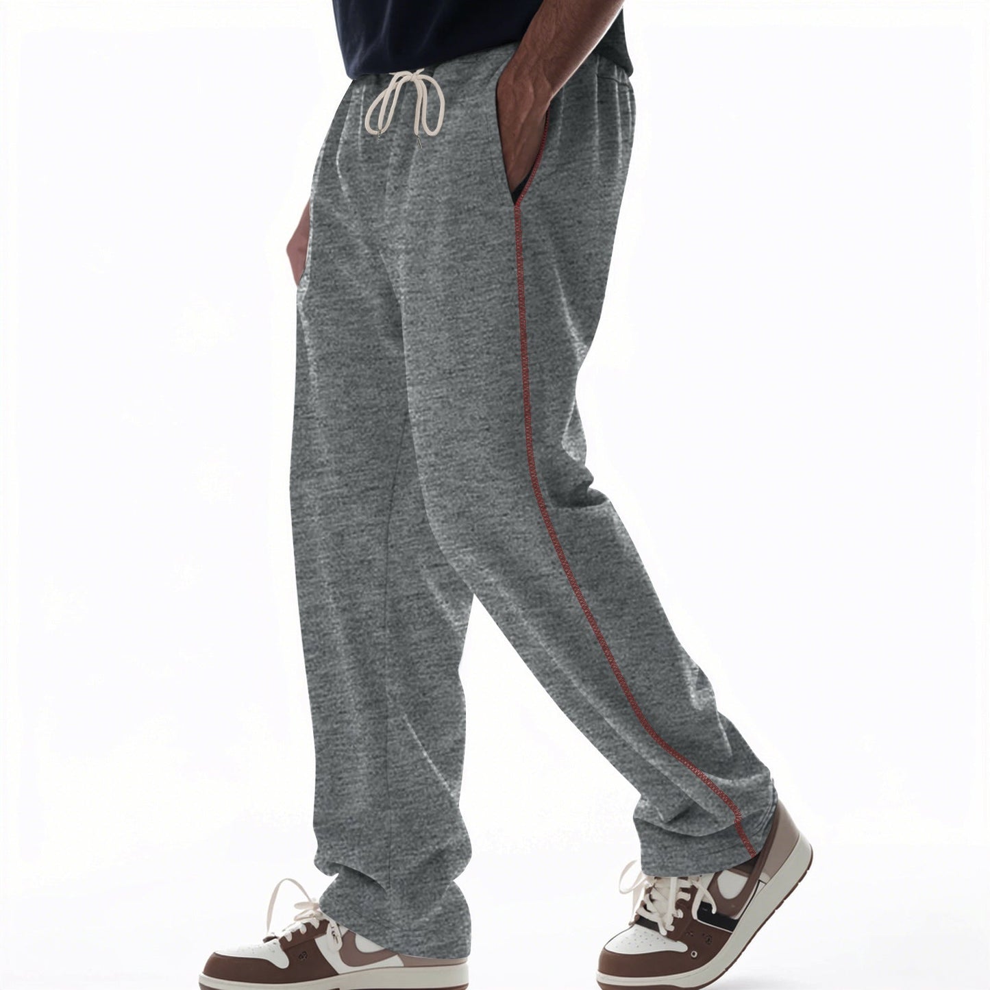 Pantalon de jogging confortable pour homme avec fermeture éclair et poches latérales Berg-Feldt