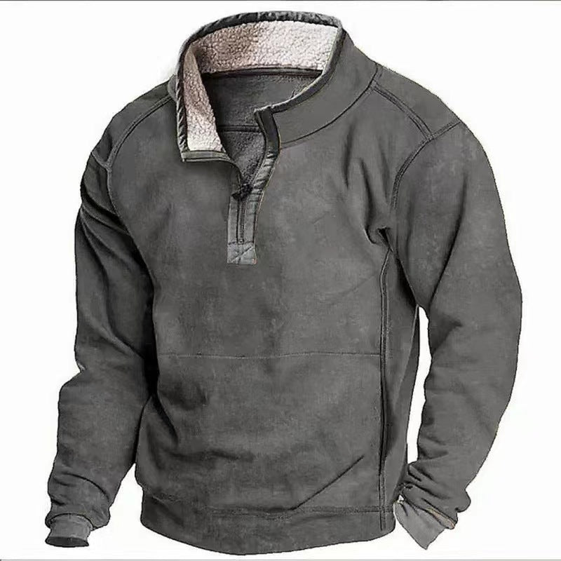 Polaire pour homme avec col montant et fermeture éclair pratique Berg-Feldt