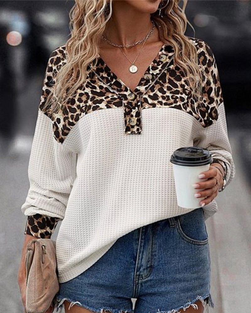 Haut tendance pour femme avec imprimé animalier tendance de berg-feldt
