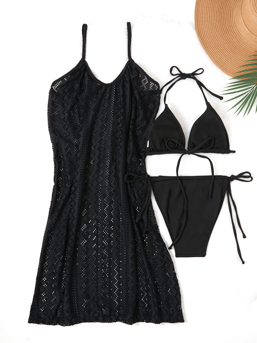 Ensemble élégant de maillot de bain et bikini en crochet pour femme par berg-feldt