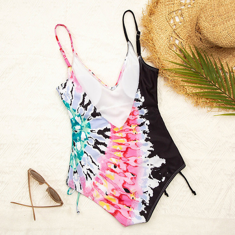 Maillot de bain femme Berg-Feldt imprimé tie-dye