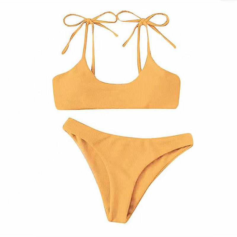 Berg-Feldt Ensemble de bikini côtelé pour femme
